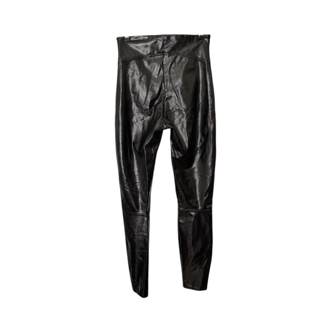 SPANX Black leather Leggings - Picture 4 of 14